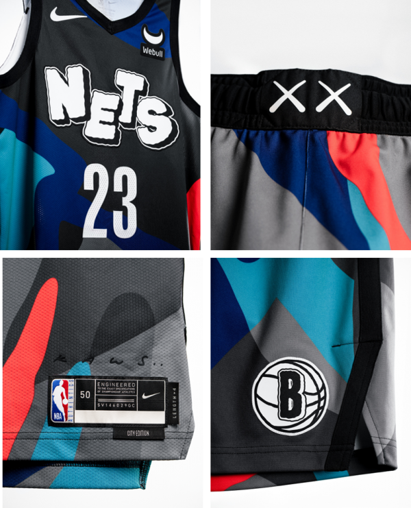 Thoughts on Nets 2023-24 City Edition Jersey 🤔🔥 created by KAWS